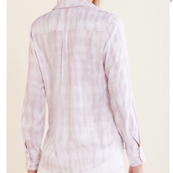 David Lerner Portman Tie Dye Button Down Shirt - Picture 3 of 6